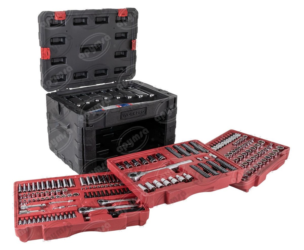 KIT DE HERRAMIENTA AUTOMOTRIZ PROFESIONALES 320 PIEZAS WORKPRO W003055WE