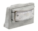 LUZ CORTESIA LED PLACA SOPORTE GRIS  (HAE)