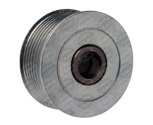 [GT3010901] POLEA CLUTCH ALTERNADOR MITSUBISHI IR/IF 6 RANURAS NISSAN CABSTAR FRONTIER NAVARA PICK-UP D22 DIESEL ZEN 5522  (HAE)