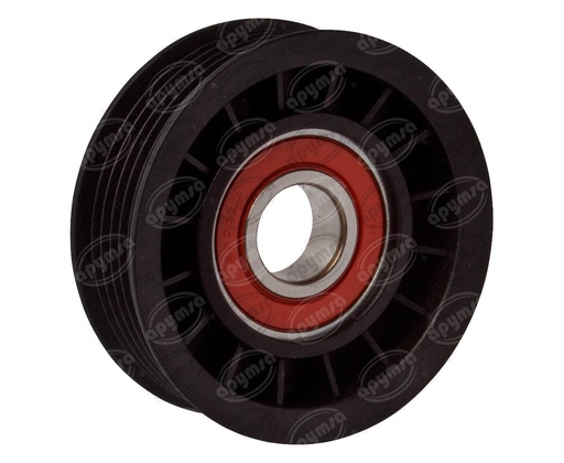 [GT3030300] POLEA LOCA MOTOR 6 RANURAS FORD CHEVROLET POLTEK 113053  (INO)