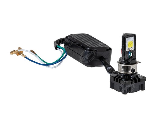 [GT5921377] BOMBILLA LED COB MOTOCICLETA   H4 H/L VENTILADOR  DC8-80V IMPORTADO M3-X  (HAE)