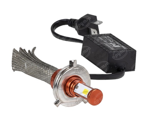 [GT5921381] BOMBILLA LED CSP MOTOCICLETA   H4 H/L, ALTA CONDUCTIVIDAD, COBRE PURO, DC8-80V IMPORTADO DC8-80  (HAE)