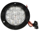 PLAFON LED ATORNILLABLE  4" MICA TRANSPARENTE TRASERO10 LEDS 10/30V QBH STAR 8002C