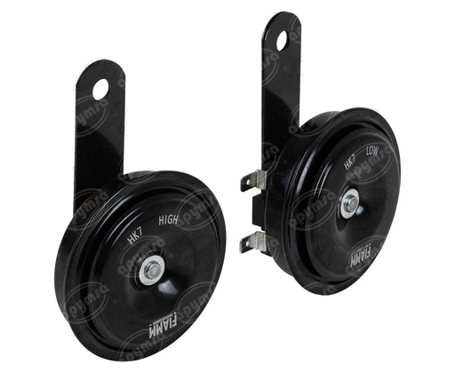 [GT5906052] BOCINA TIPO DISCO 12V TONO ALTO Y BAJO MOTOCICLETA  (HAE)