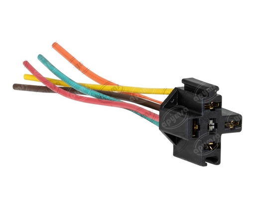 [GT1451300] CLAVIJA PARA RELAY  UNIVERSAL 4-5TERMINALES UNIVERSAL REFORZADO NACIONAL S-654