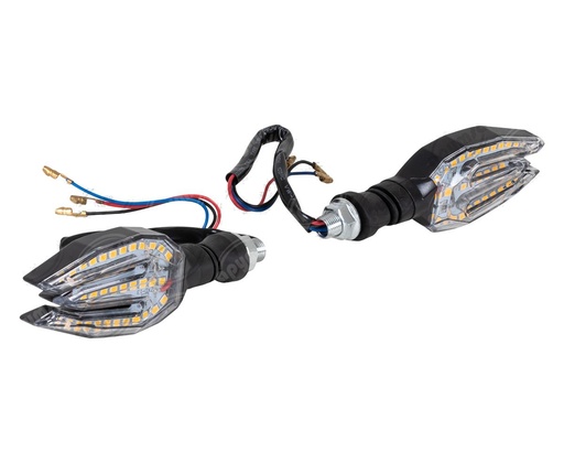 [GT5916235] DIRECCIONAL LED MOTOCICLETA AMARILLO 12V (JUEGO 2 PZAS) I  (HAE)