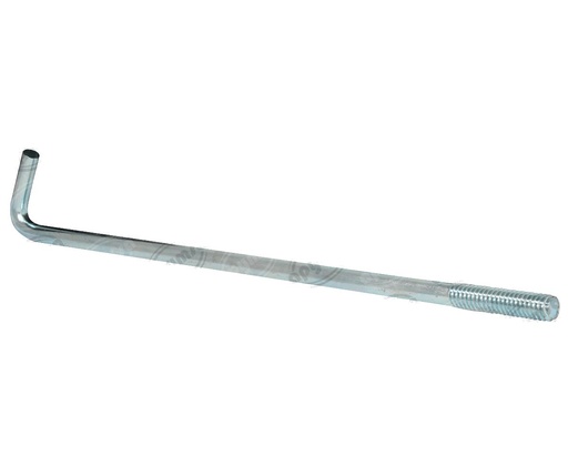 [GT2078000] GANCHO BATERIA AUTOMOTRIZ CON TUERCAS Y RONDANA NACIONAL 5/16 X 9  (INO)