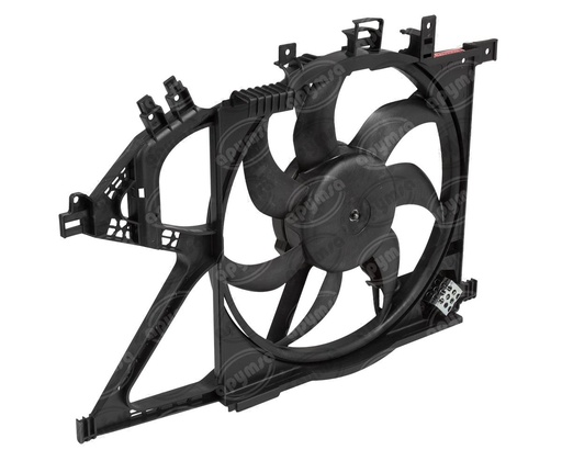 [GT4357709] MOTOVENTILADOR RADIADOR COMPLETO 12V SIN AIRE ACONDICIONADO CHEVROLET TORNADO 02-06 CARFAN MV 4357709  (HAE)